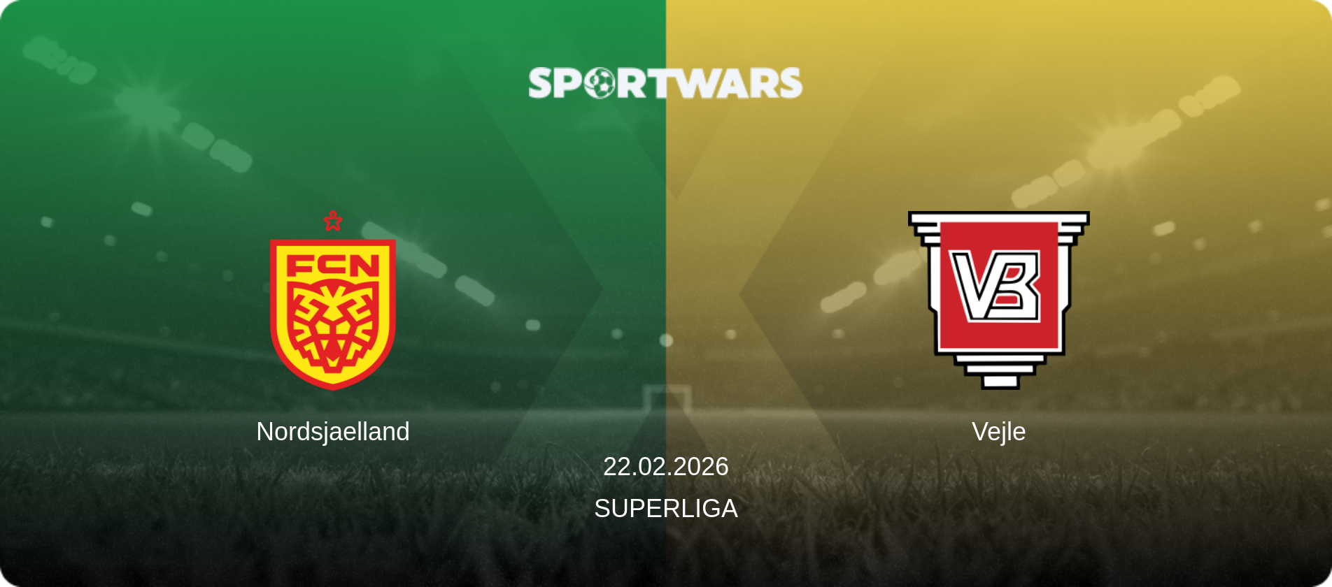 Nordsjaelland — Vejle, 22.02.2026 — Superliga (match preview)