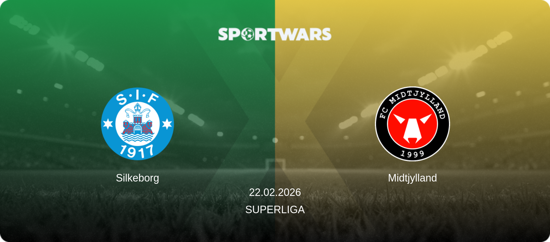 Silkeborg — Midtjylland, 22.02.2026 — Superliga (match preview)