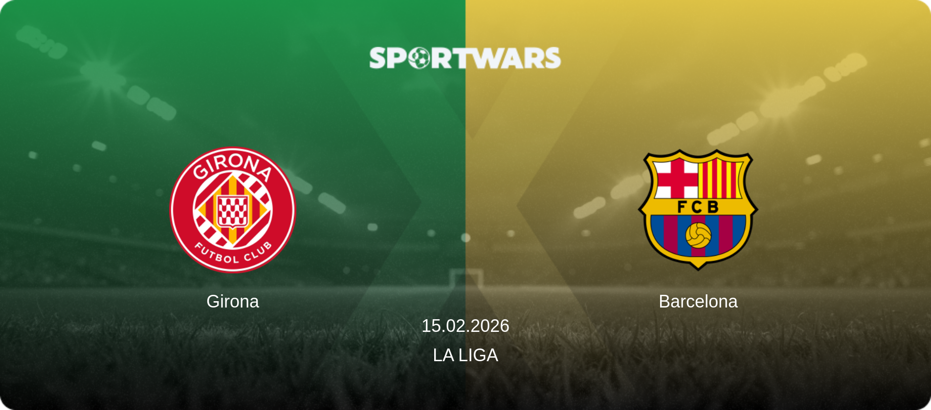 Girona — Barcelona, 15.02.2026 — La Liga (match preview)