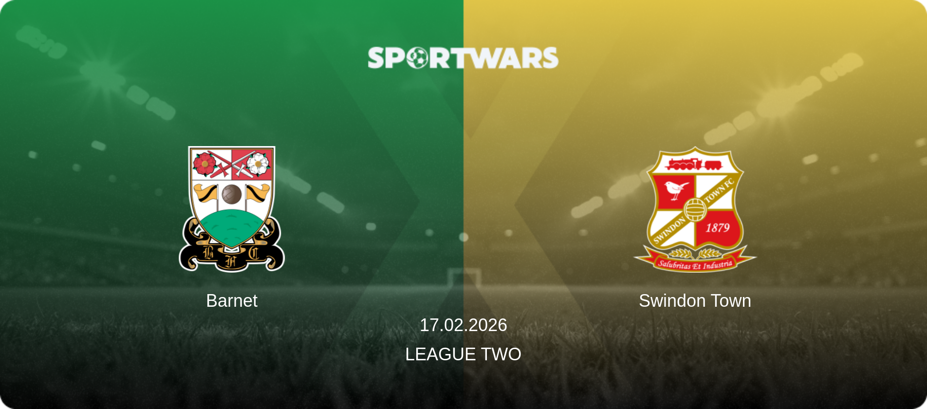 Barnet — Swindon Town, 17.02.2026 — League Two (match preview)