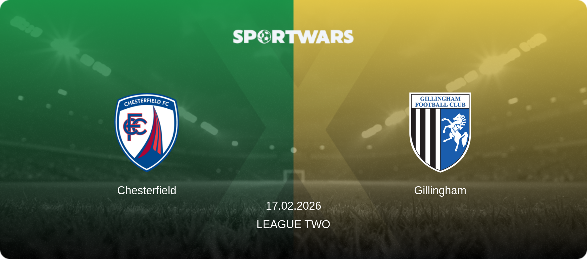 Chesterfield — Gillingham, 17.02.2026 — League Two (match preview)