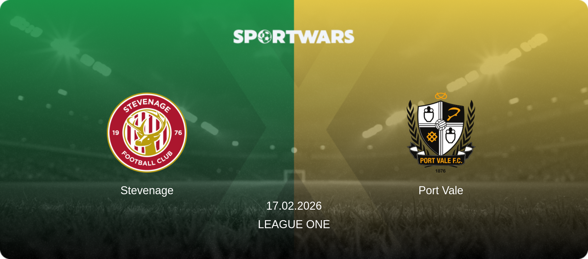 Stevenage — Port Vale, 17.02.2026 — League One (match preview)