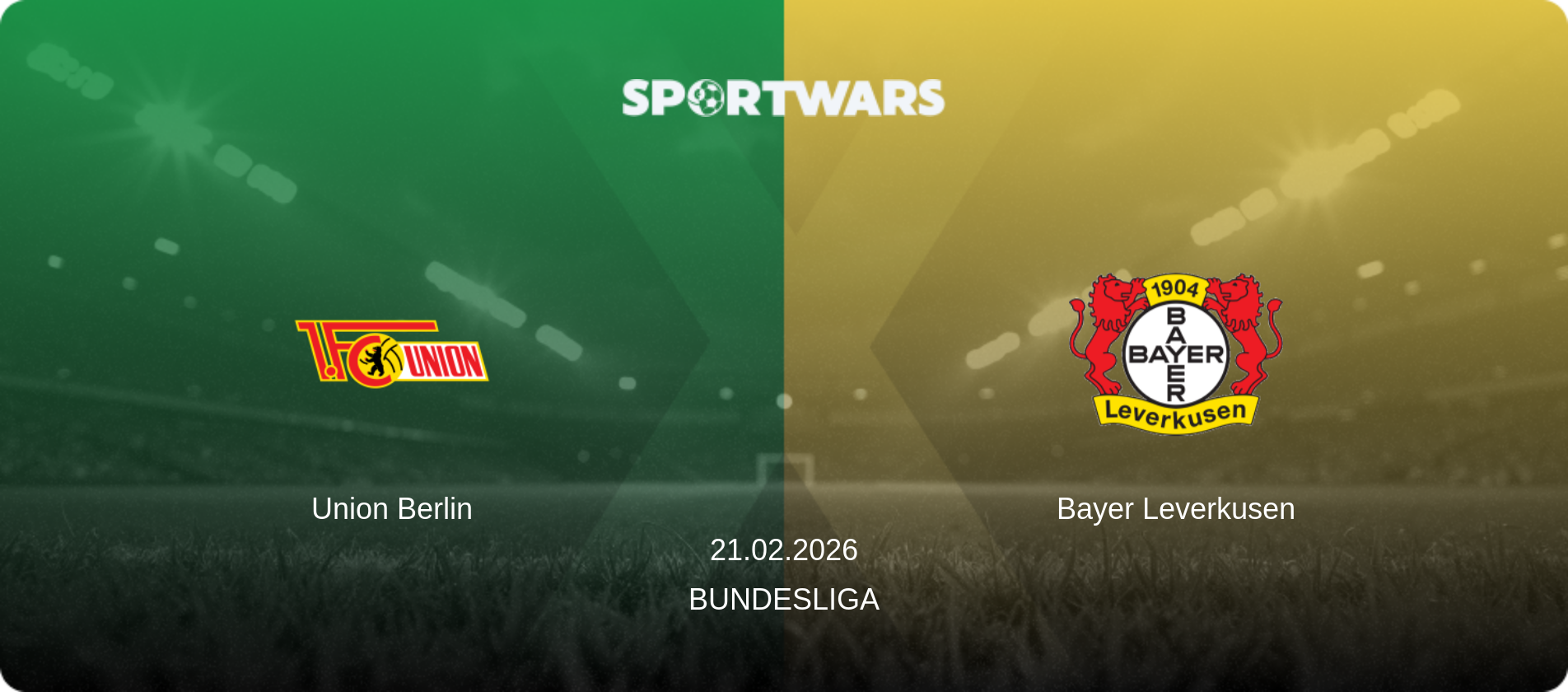 Union Berlin — Bayer Leverkusen, 21.02.2026 — Bundesliga (match preview)