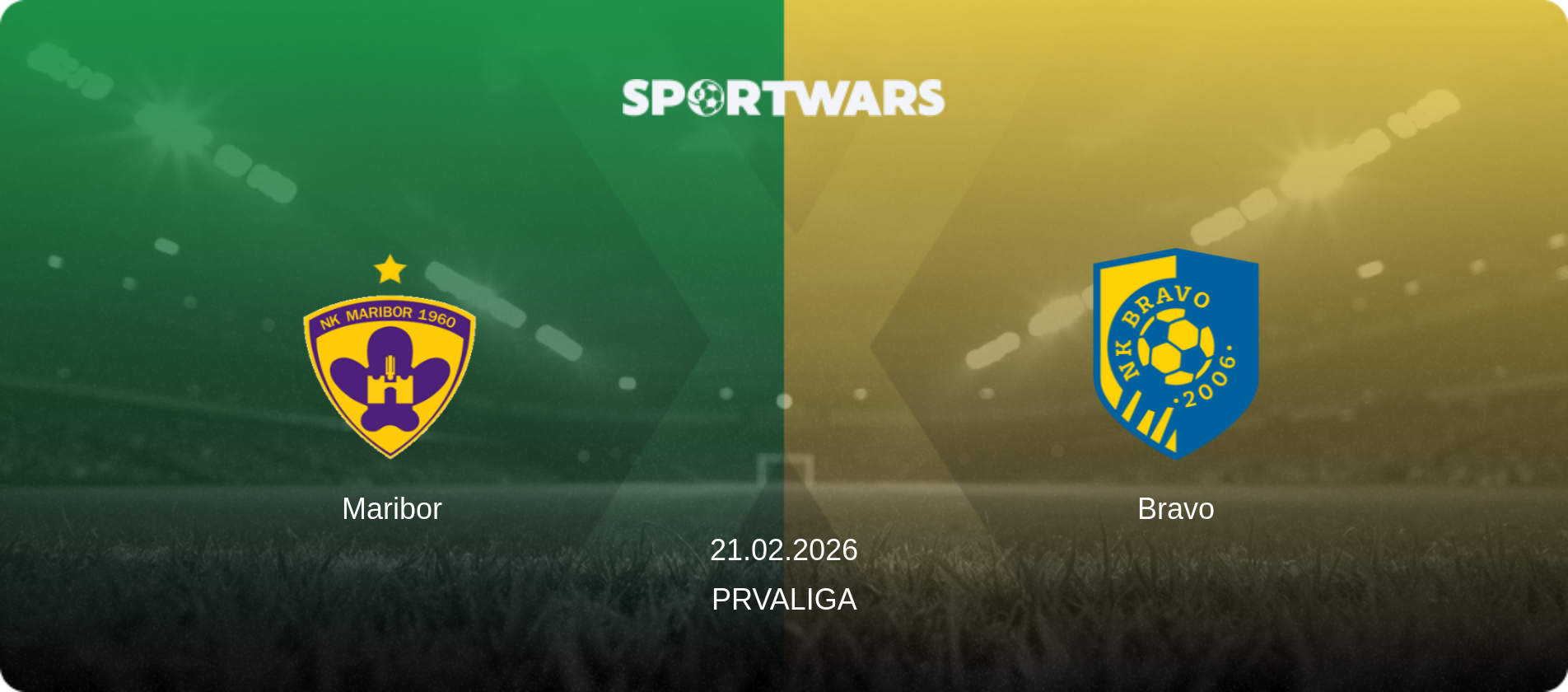 Maribor — Bravo, 21.02.2026 — PrvaLiga (match preview)