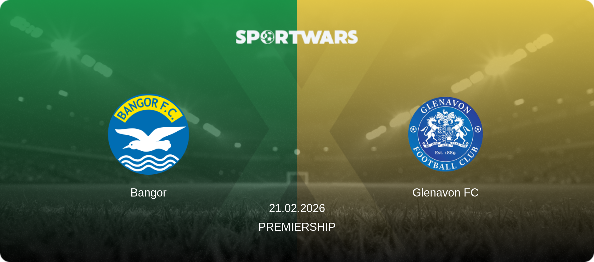 Bangor — Glenavon FC, 21.02.2026 — Premiership (match preview)