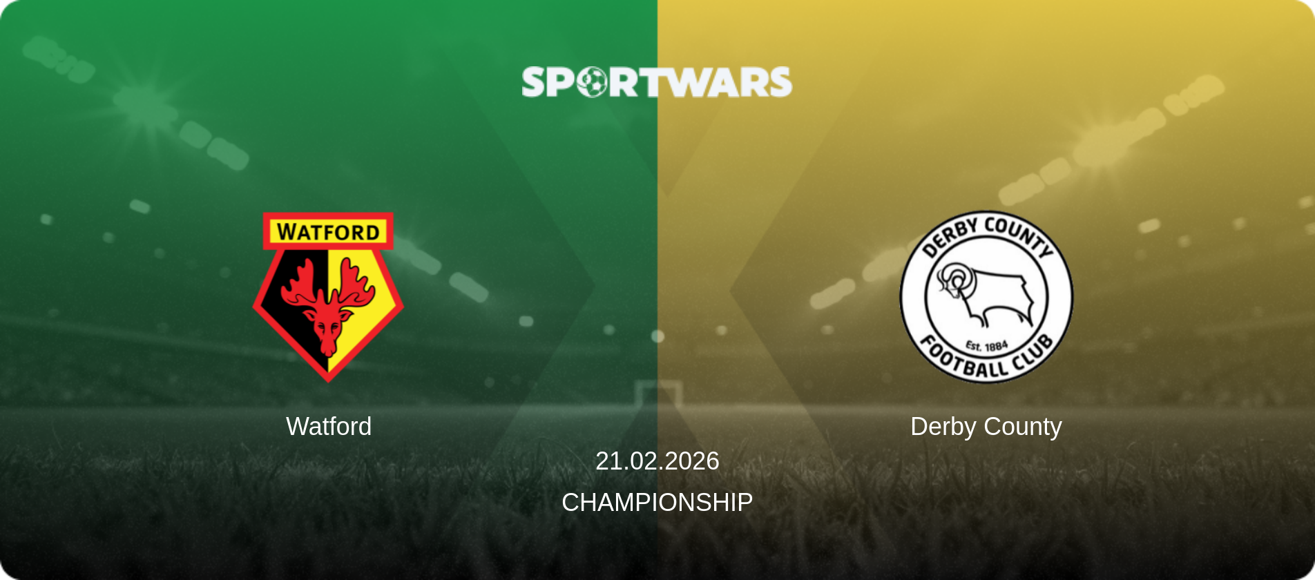 Watford — Derby County, 21.02.2026 — Championship (match preview)