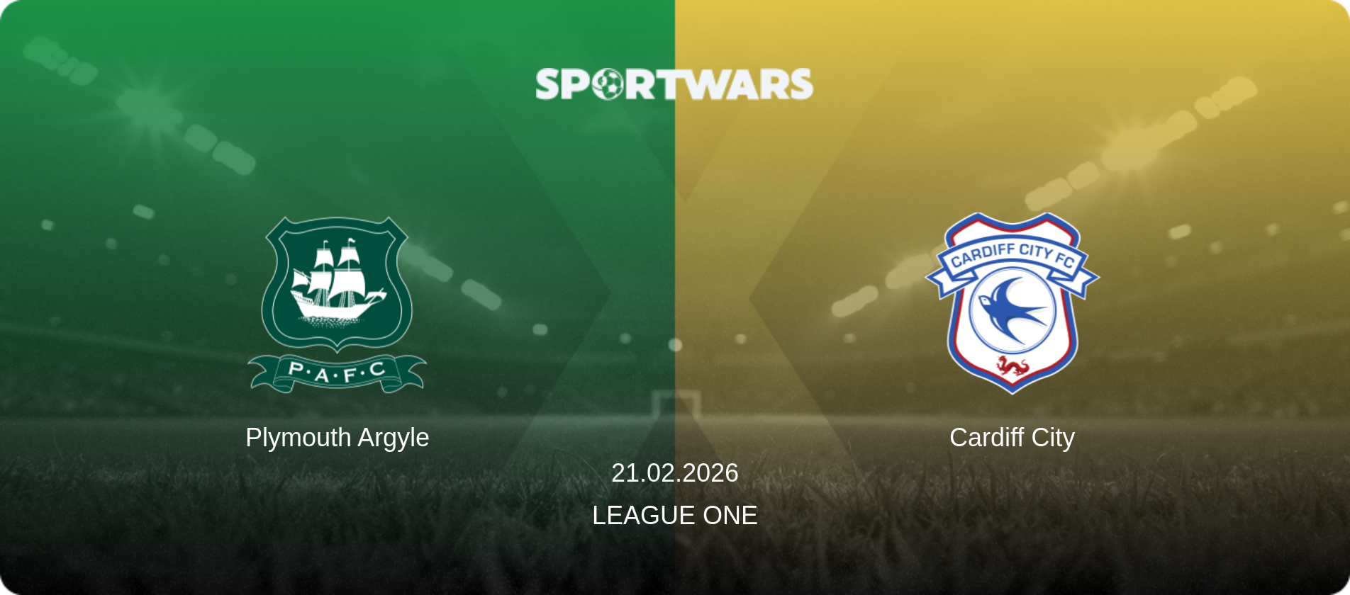 Plymouth Argyle — Cardiff City, 21.02.2026 — League One (match preview)