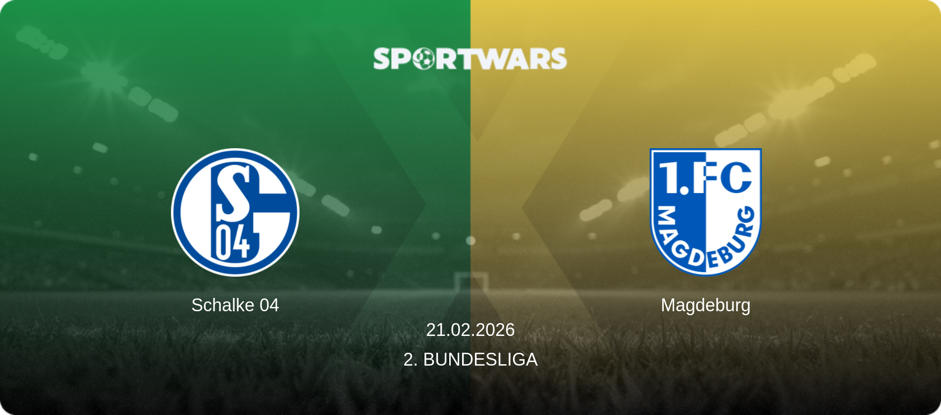 Schalke 04 — Magdeburg, 21.02.2026 — 2. Bundesliga (match preview)