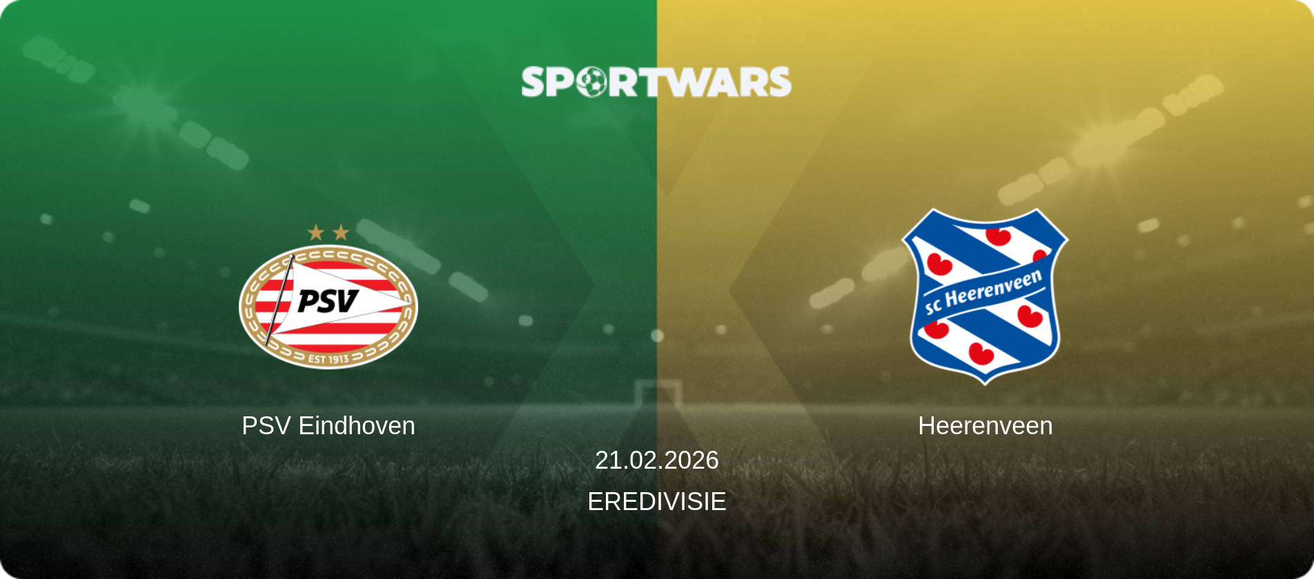 PSV Eindhoven — Heerenveen, 21.02.2026 — Eredivisie (match preview)