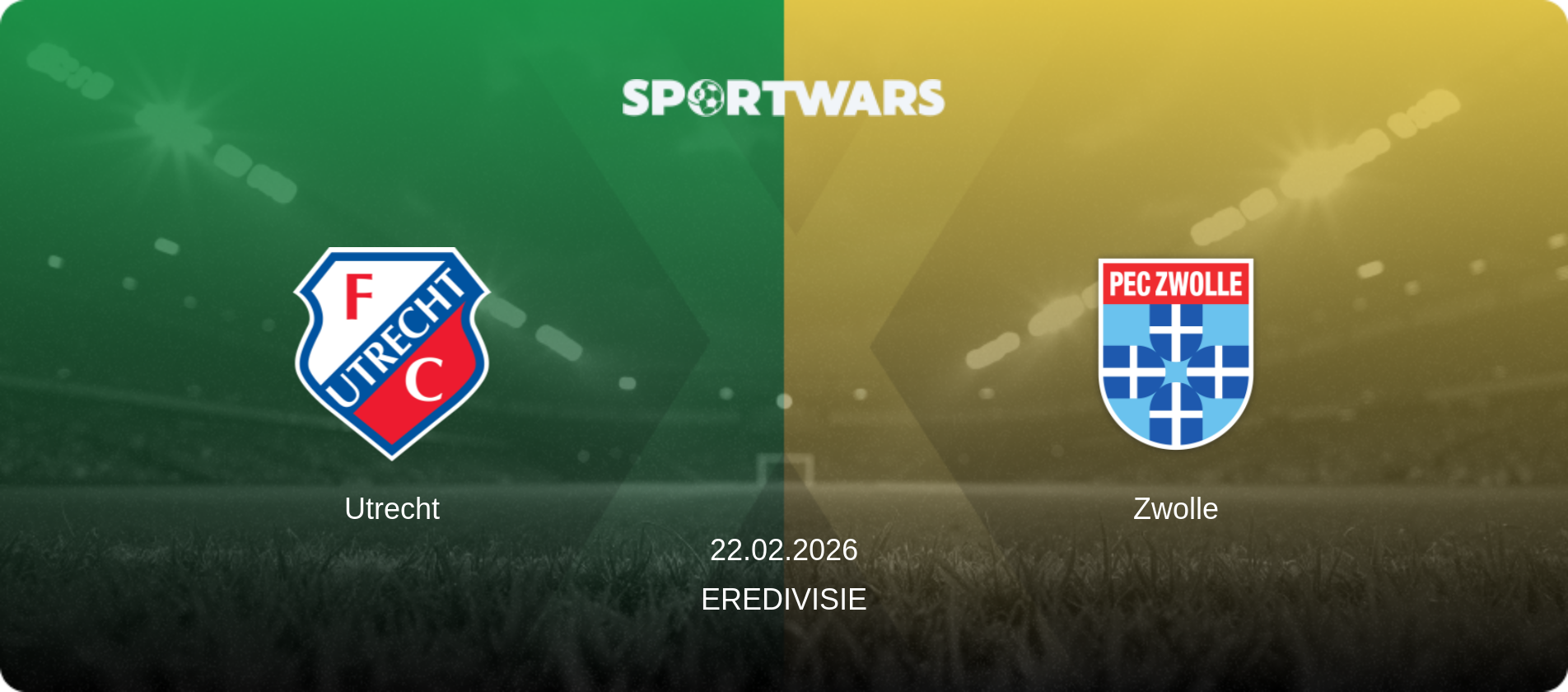 Utrecht — Zwolle, 22.02.2026 — Eredivisie (match preview)