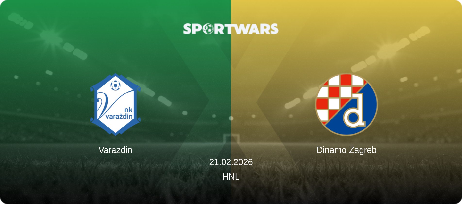Varazdin — Dinamo Zagreb, 21.02.2026 — HNL (match preview)