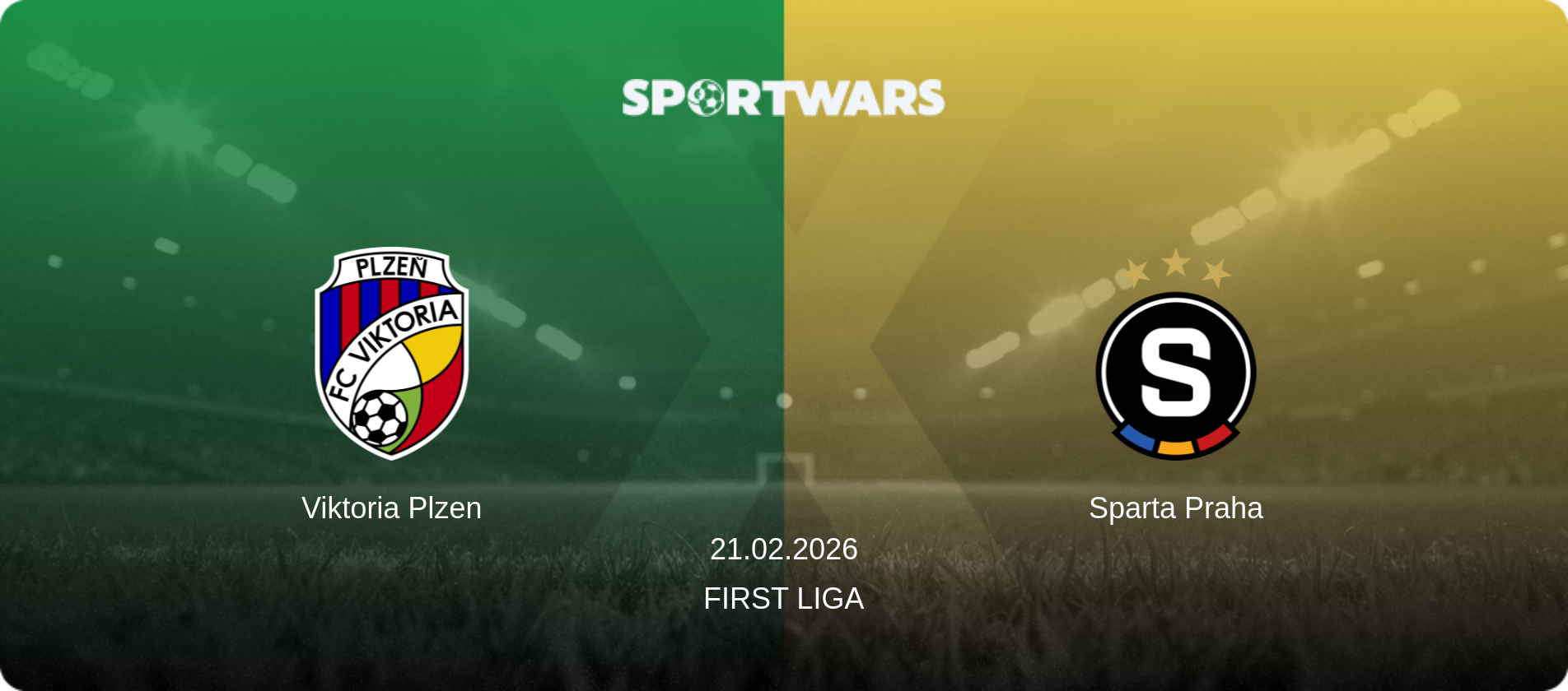 Viktoria Plzen — Sparta Praha, 21.02.2026 — First Liga (match preview)