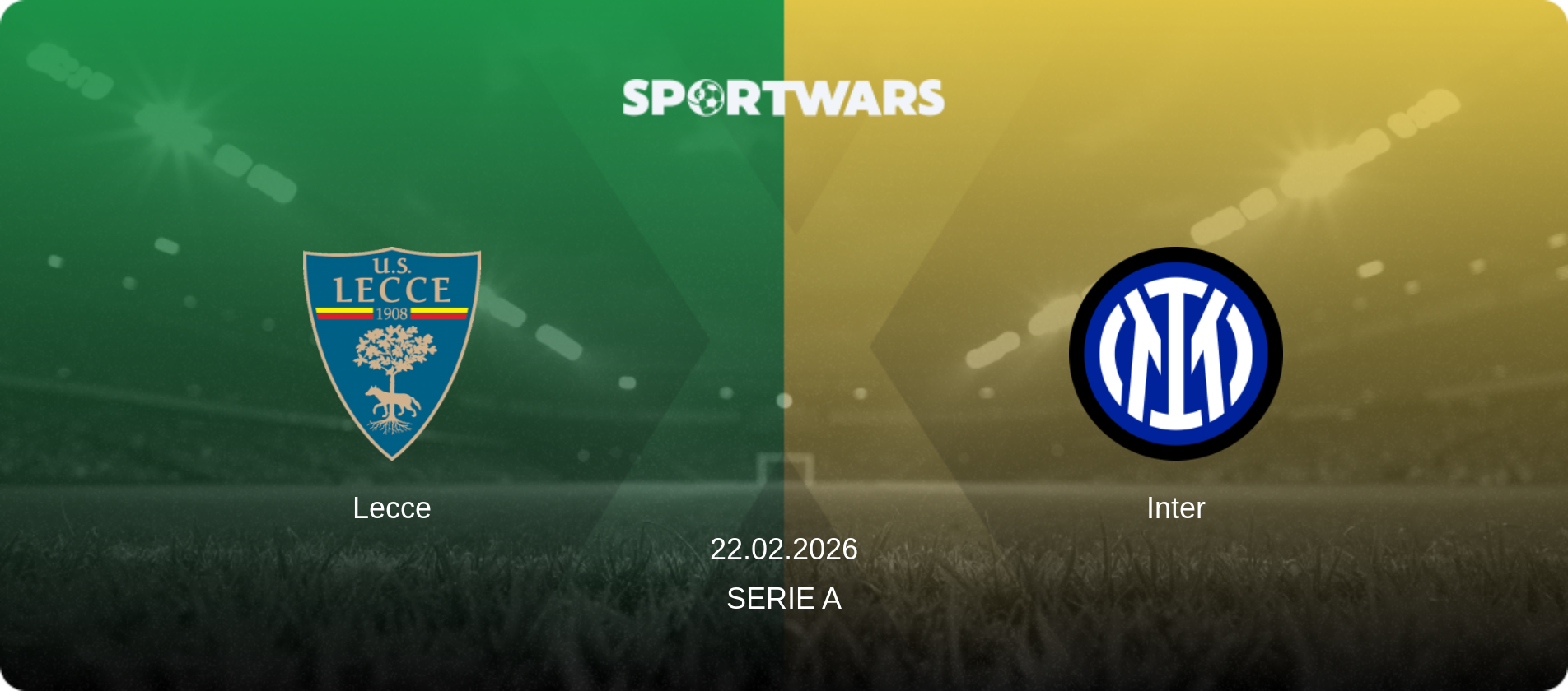 Lecce — Inter, 22.02.2026 — Serie A (match preview)