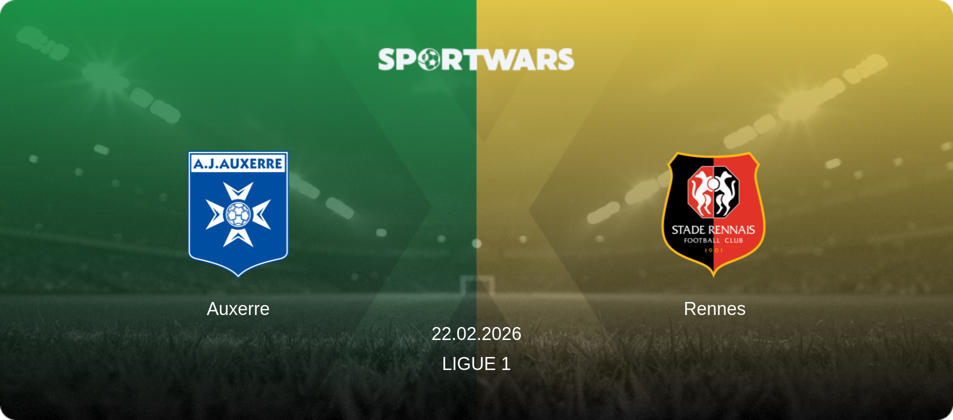 Auxerre — Rennes, 22.02.2026 — Ligue 1 (match preview)