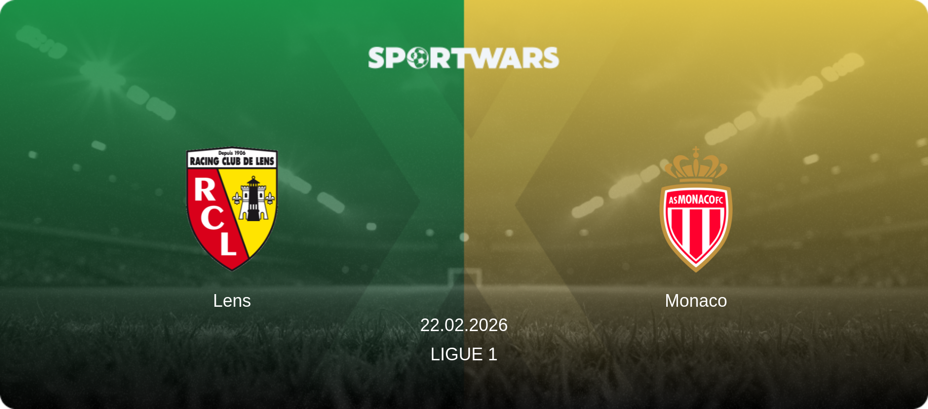 Lens — Monaco, 22.02.2026 — Ligue 1 (match preview)
