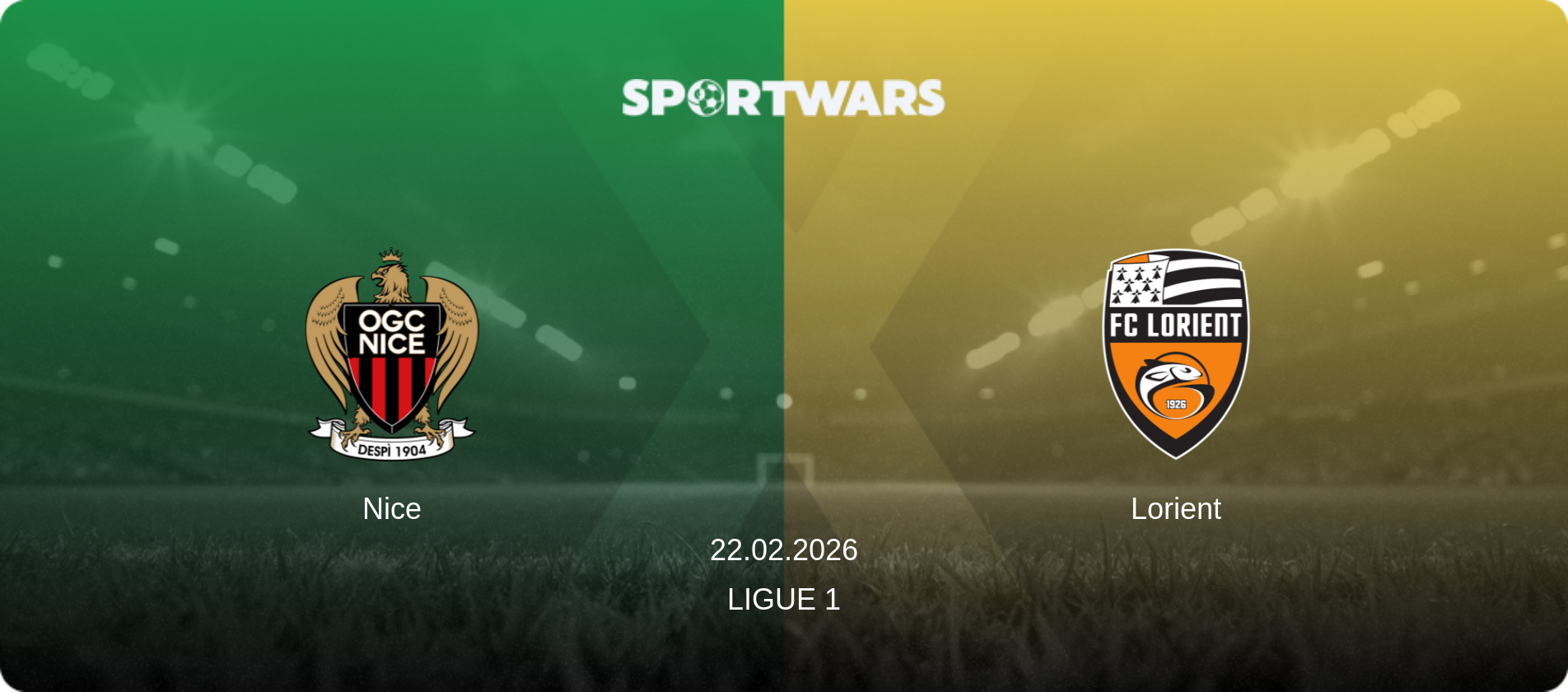 Nice — Lorient, 22.02.2026 — Ligue 1 (match preview)