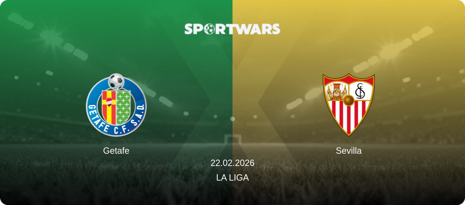 Getafe — Sevilla, 22.02.2026 — La Liga (match preview)