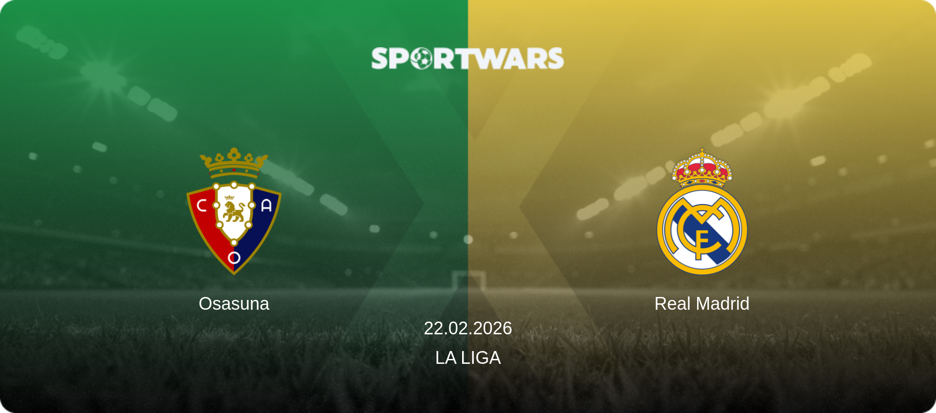 Osasuna — Real Madrid, 22.02.2026 — La Liga (match preview)