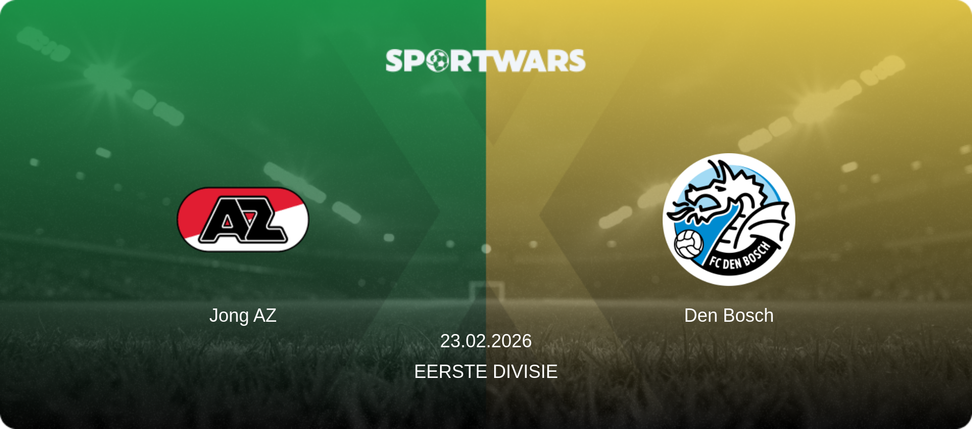 Jong AZ — Den Bosch, 23.02.2026 — Eerste Divisie (match preview)