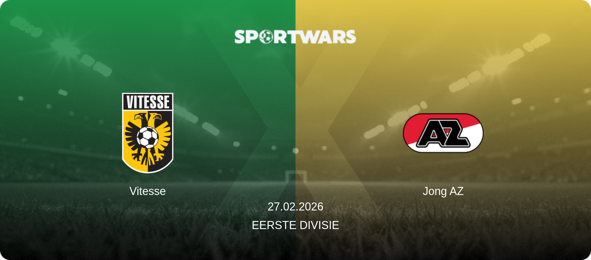 Vitesse — Jong AZ, 27.02.2026 — Eerste Divisie (match preview)