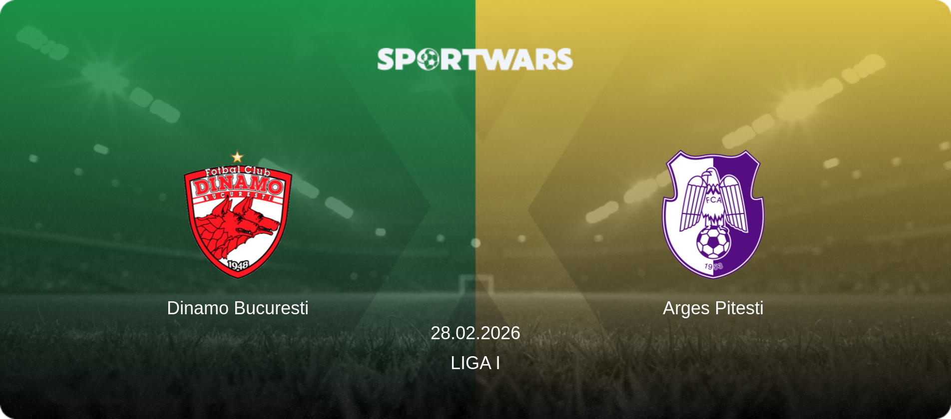 Dinamo Bucuresti — Arges Pitesti, 28.02.2026 — Liga I (match preview)