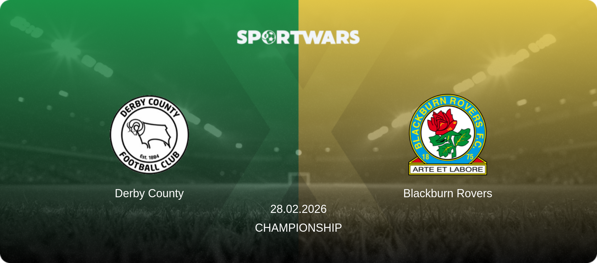 Derby County — Blackburn Rovers, 28.02.2026 — Championship (match preview)
