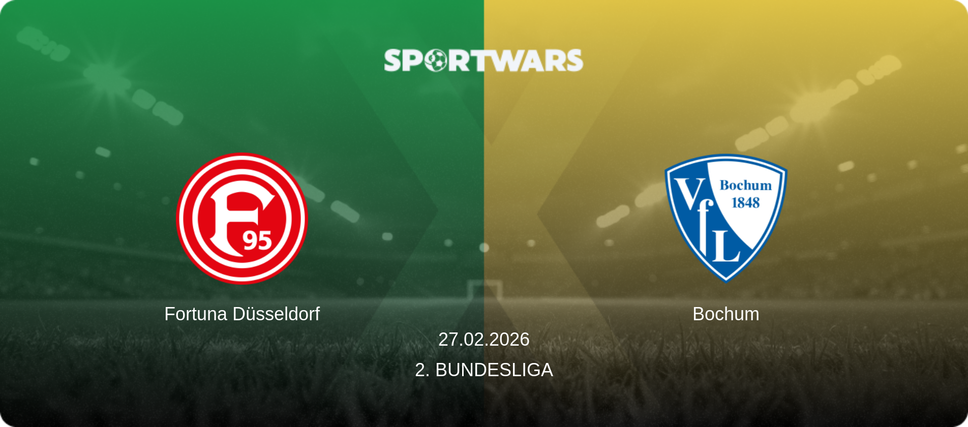 Fortuna Düsseldorf — Bochum, 27.02.2026 — 2. Bundesliga (match preview)