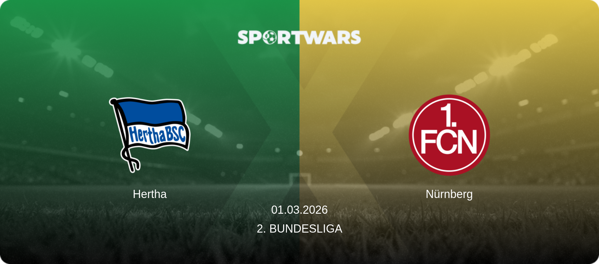 Hertha — Nürnberg, 01.03.2026 — 2. Bundesliga (match preview)
