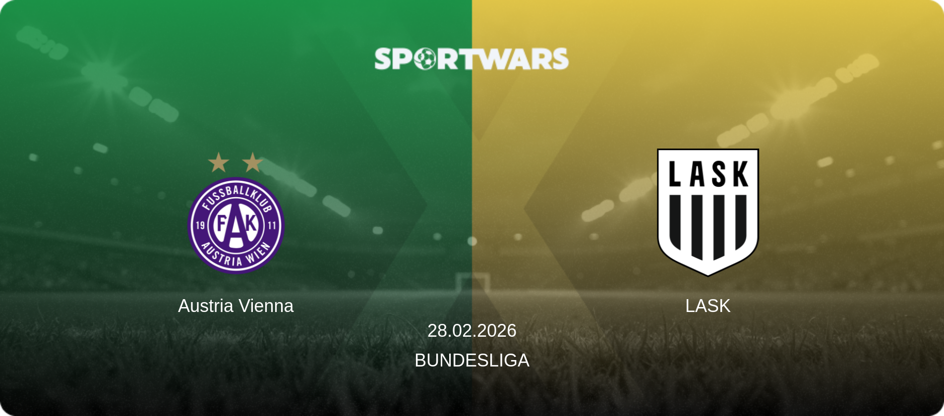 Austria Vienna — LASK, 28.02.2026 — Bundesliga (match preview)