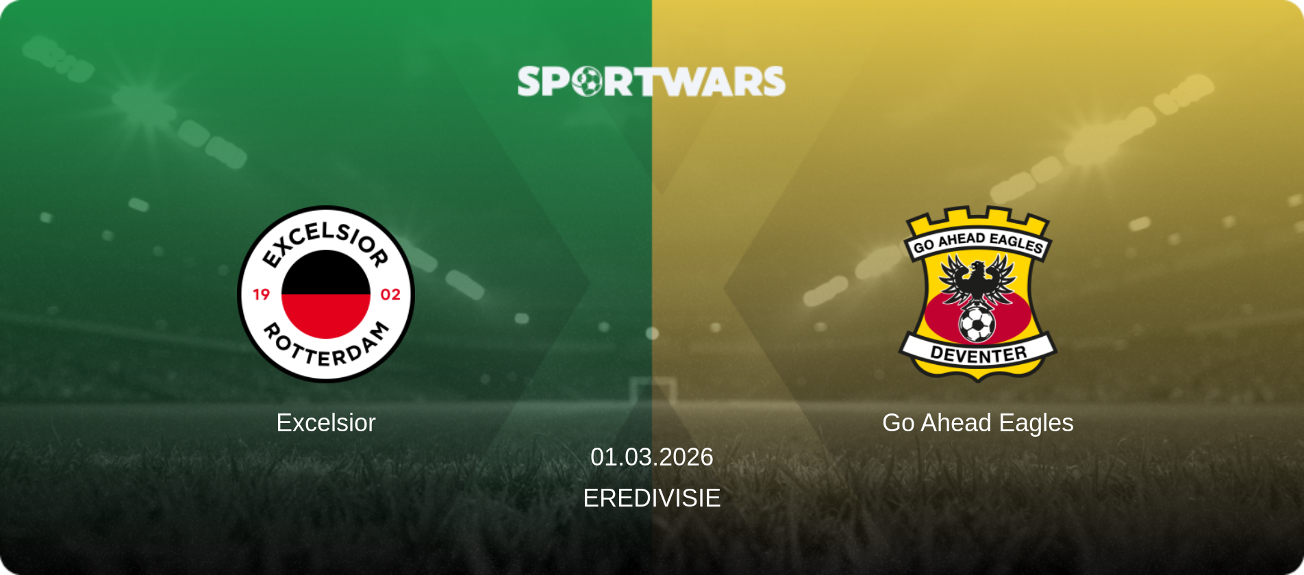 Excelsior — Go Ahead Eagles, 01.03.2026 — Eredivisie (match preview)