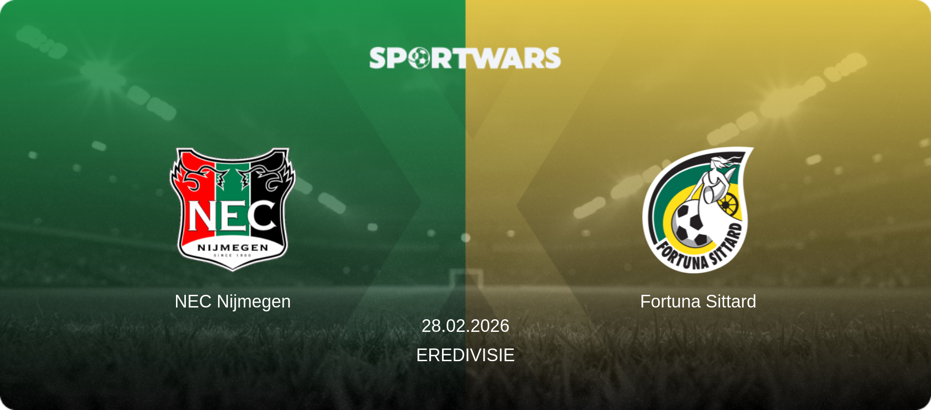 NEC Nijmegen — Fortuna Sittard, 28.02.2026 — Eredivisie (match preview)