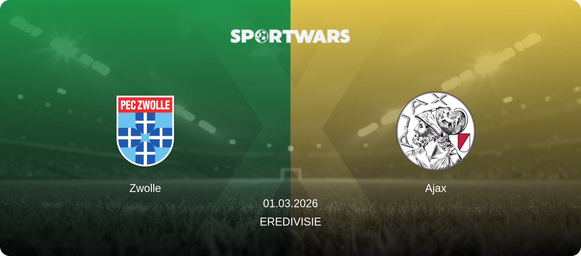 Zwolle — Ajax, 01.03.2026 — Eredivisie (match preview)