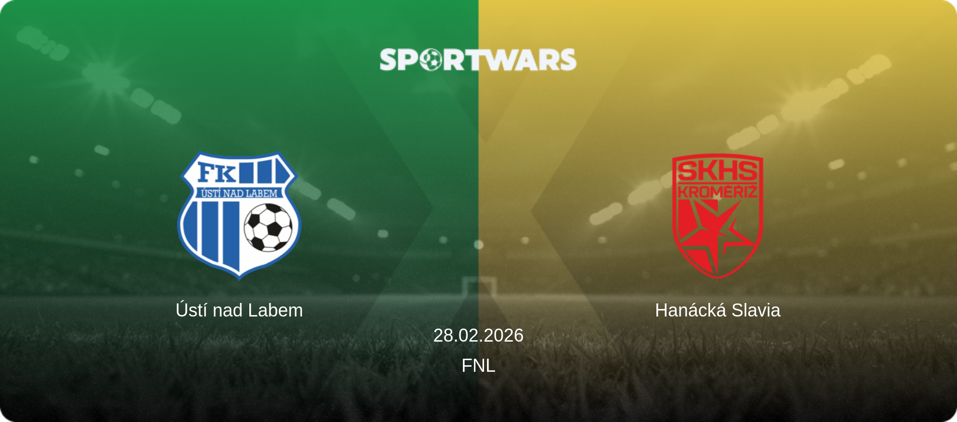 Ústí nad Labem — Hanácká Slavia, 28.02.2026 — FNL (match preview)