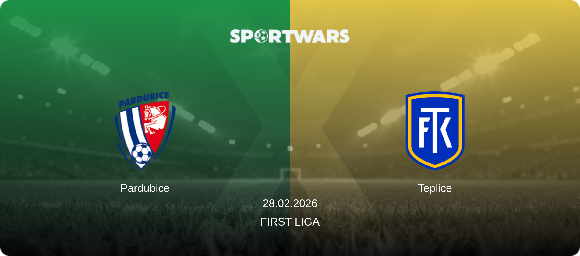 Pardubice — Teplice, 28.02.2026 — First Liga (match preview)