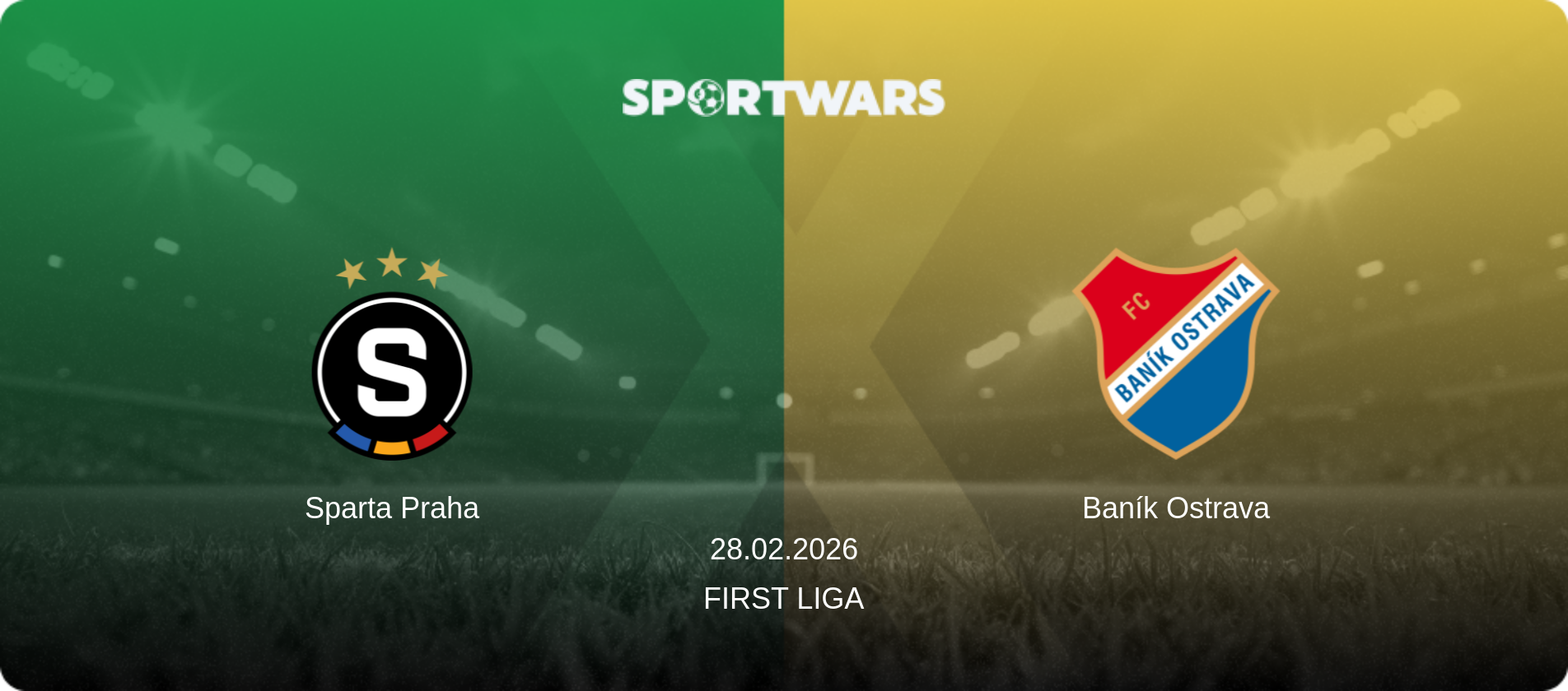 Sparta Praha — Baník Ostrava, 28.02.2026 — First Liga (match preview)