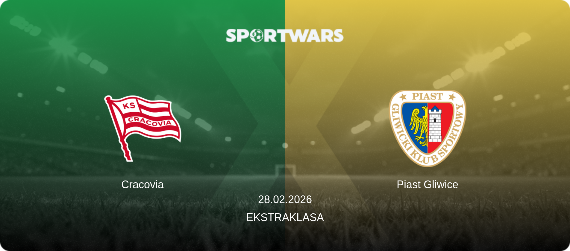 Cracovia — Piast Gliwice, 28.02.2026 — Ekstraklasa (match preview)
