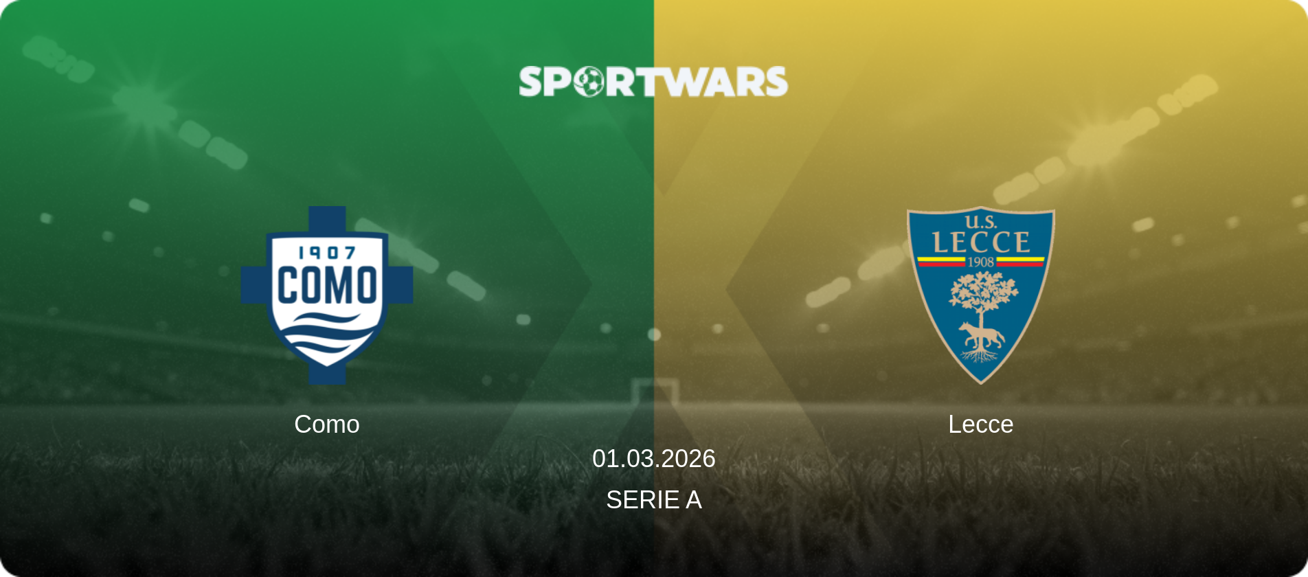Como — Lecce, 01.03.2026 — Serie A (match preview)