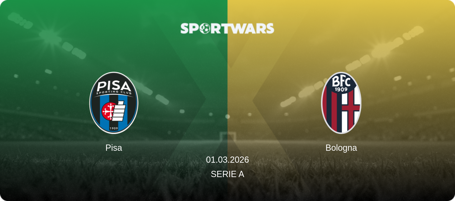 Pisa — Bologna, 01.03.2026 — Serie A (match preview)
