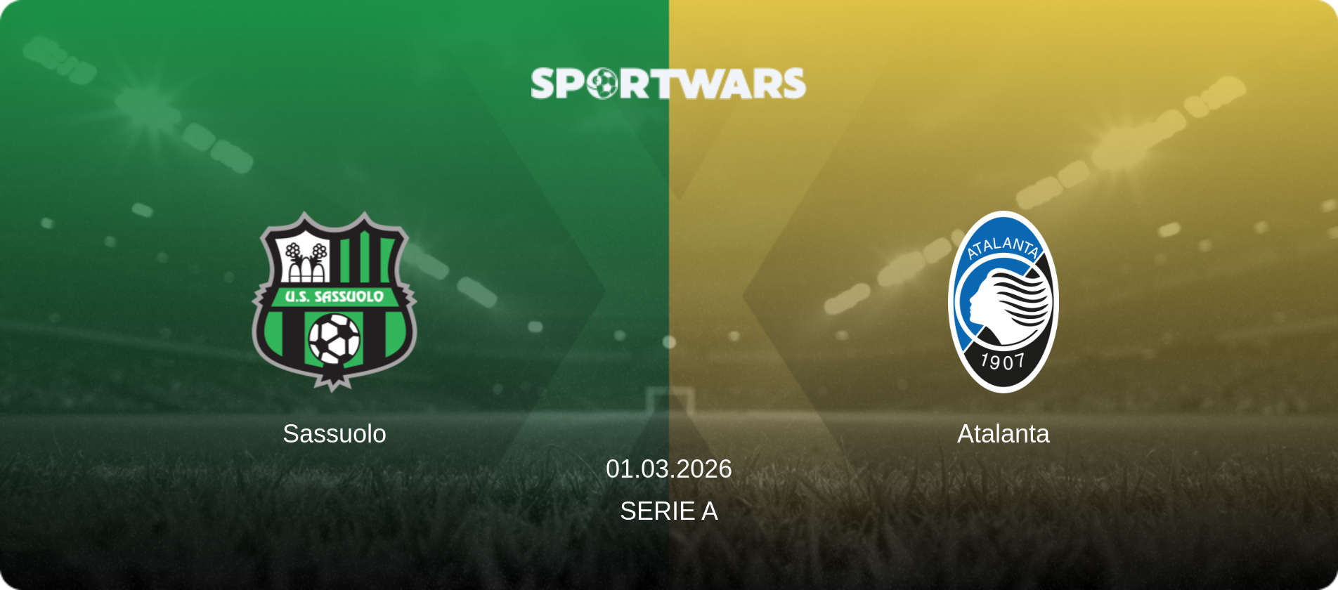 Sassuolo — Atalanta, 01.03.2026 — Serie A (match preview)