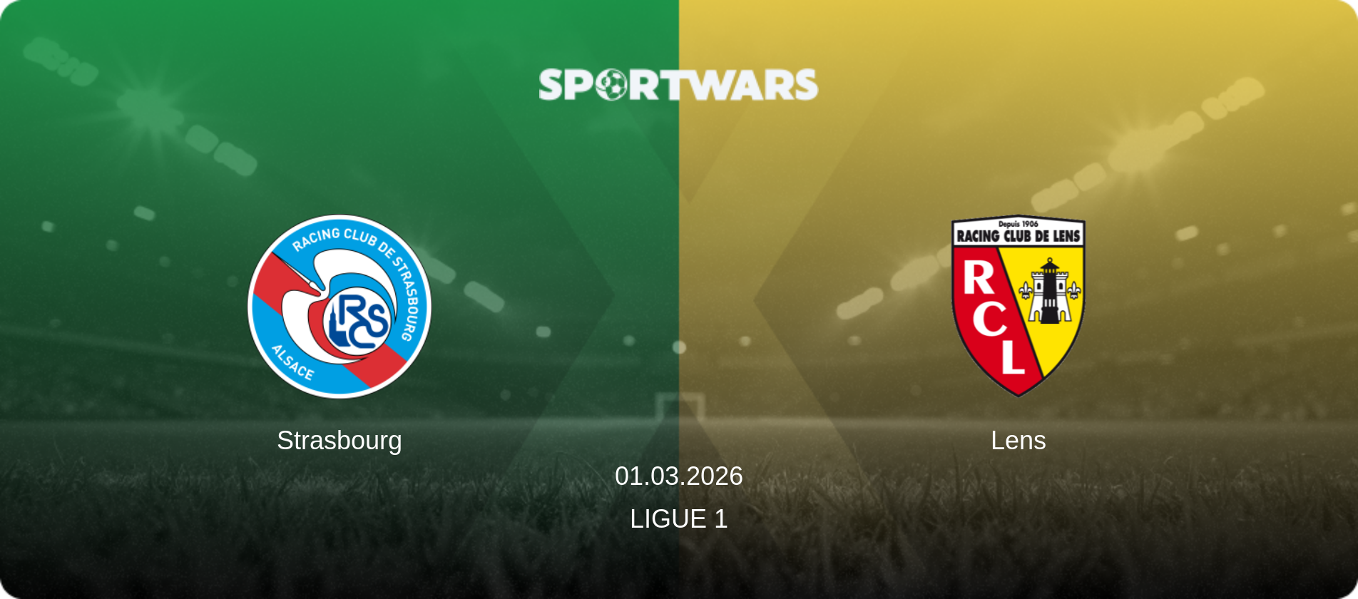 Strasbourg — Lens, 01.03.2026 — Ligue 1 (match preview)