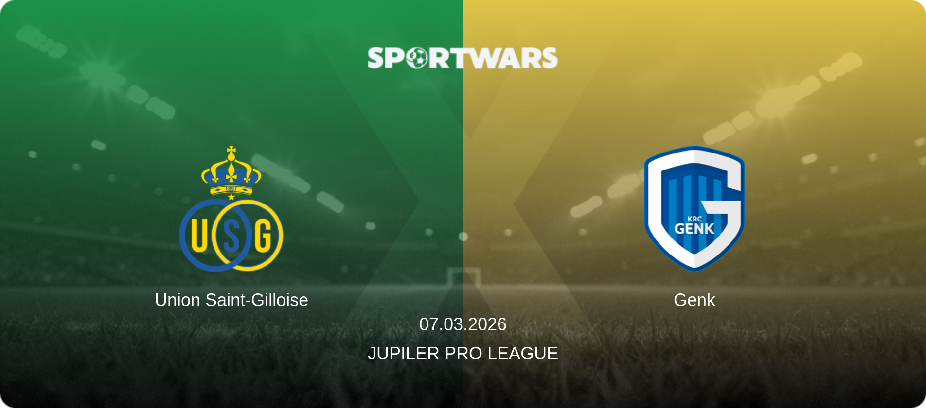 Union Saint-Gilloise — Genk, 07.03.2026 — Jupiler Pro League (match preview)
