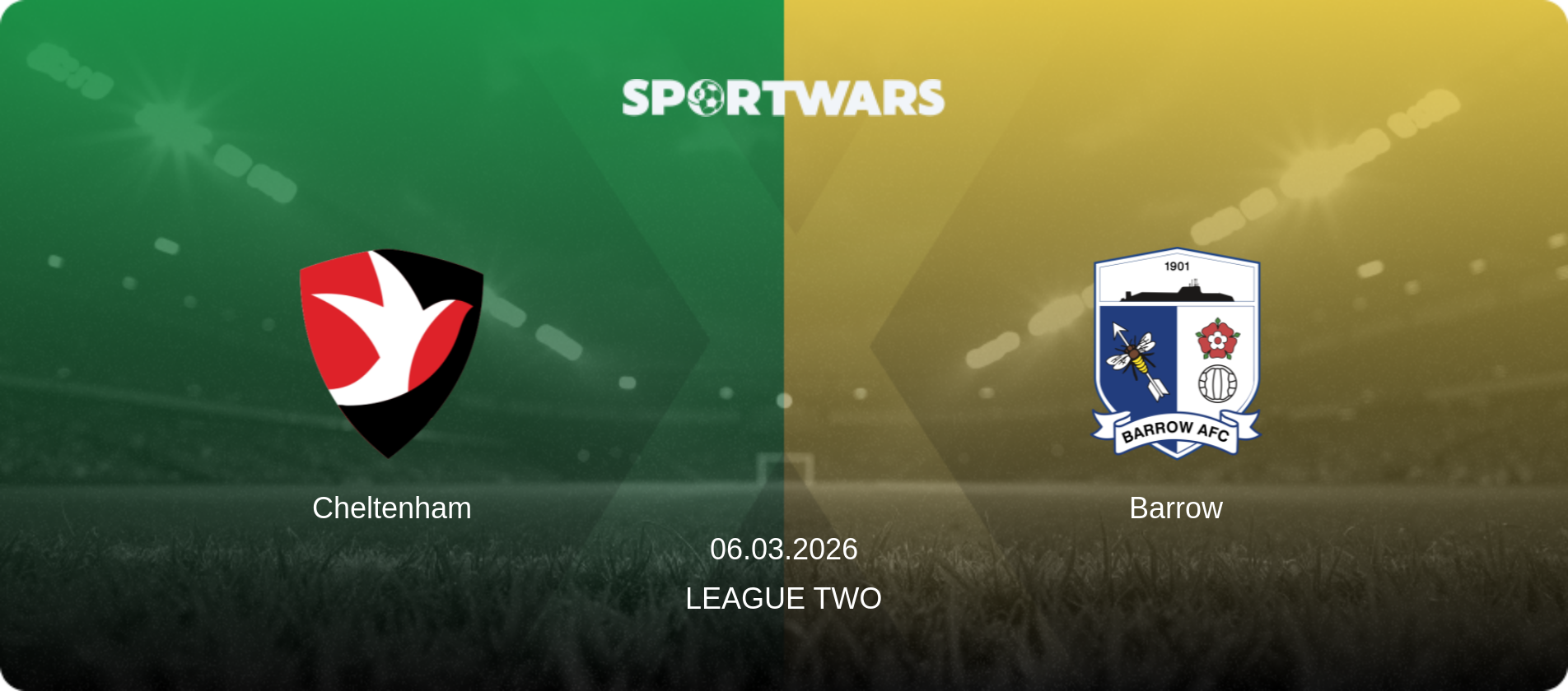 Cheltenham — Barrow, 06.03.2026 — League Two (match preview)