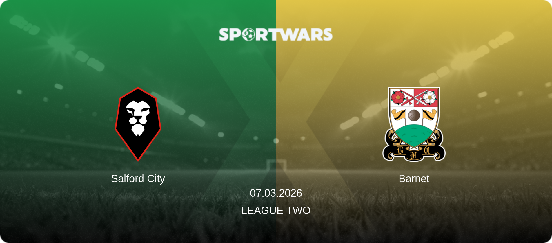 Salford City — Barnet, 07.03.2026 — League Two (match preview)