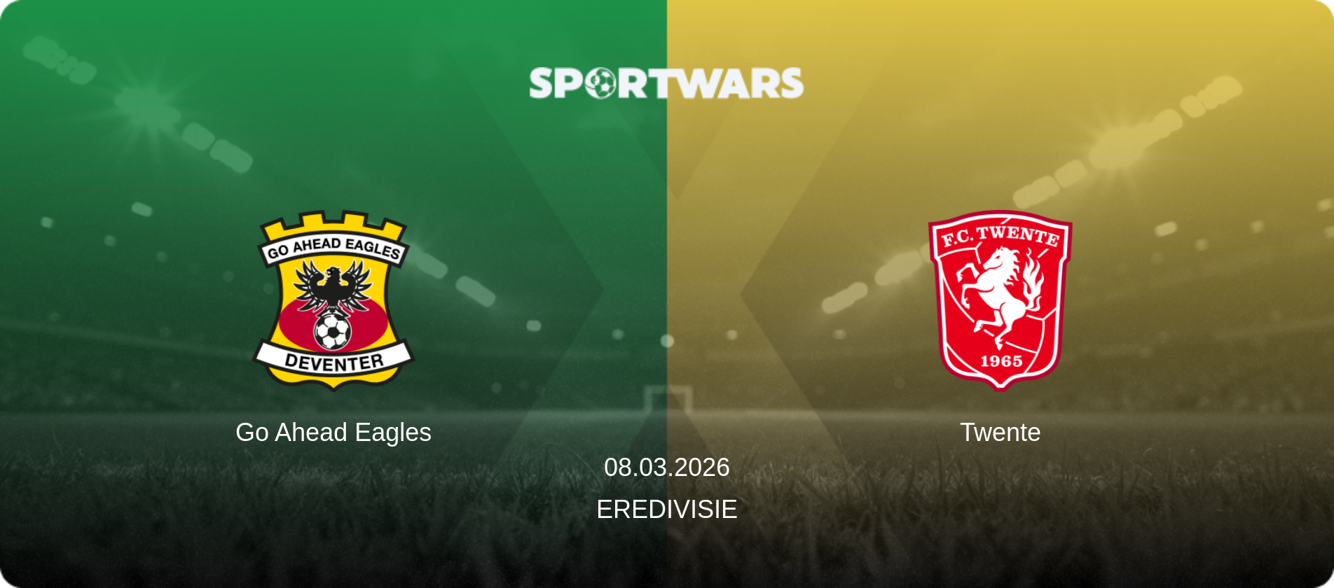 Go Ahead Eagles — Twente, 08.03.2026 — Eredivisie (match preview)