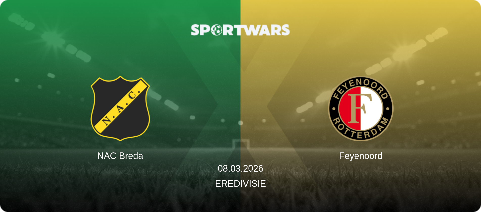 NAC Breda — Feyenoord, 08.03.2026 — Eredivisie (match preview)