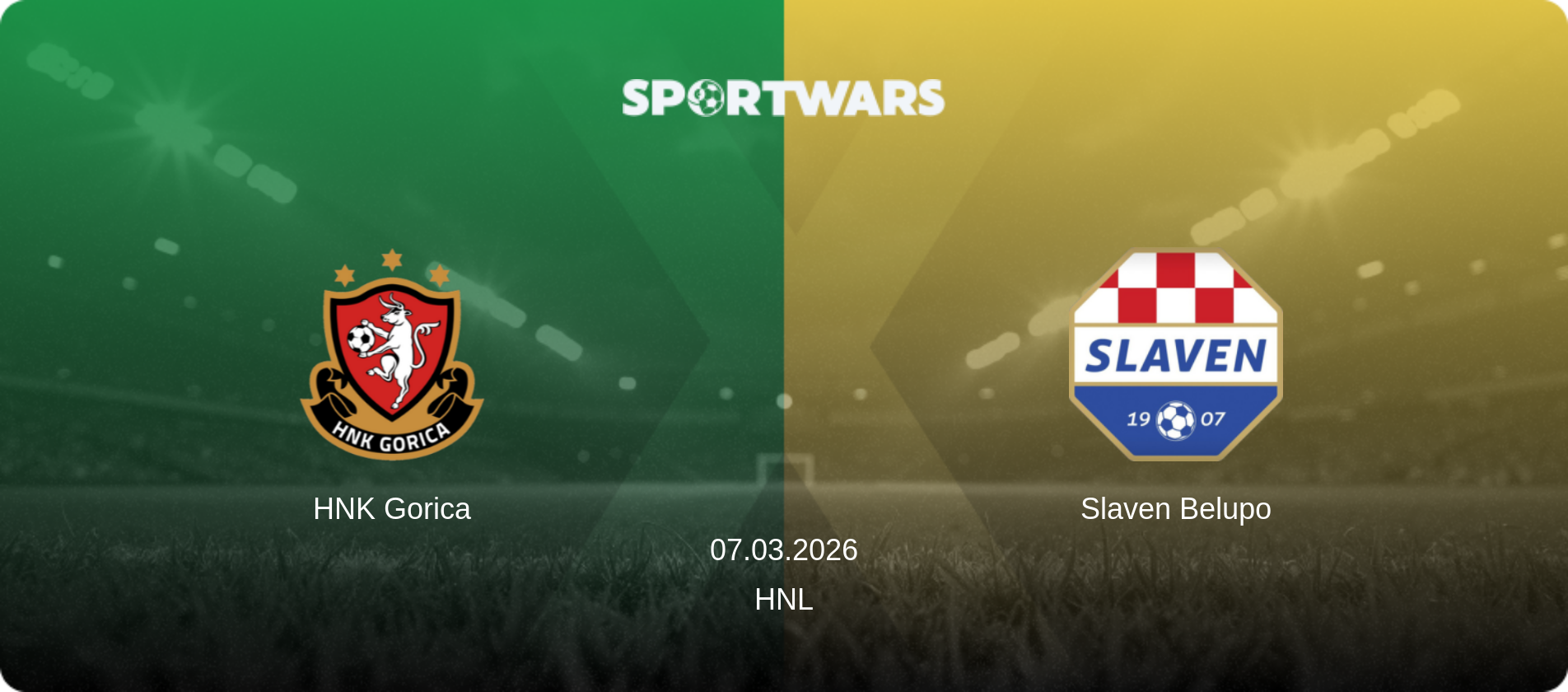 HNK Gorica — Slaven Belupo, 07.03.2026 — HNL (match preview)