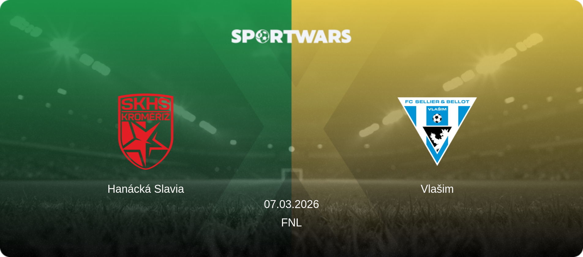 Hanácká Slavia — Vlašim, 07.03.2026 — FNL (match preview)