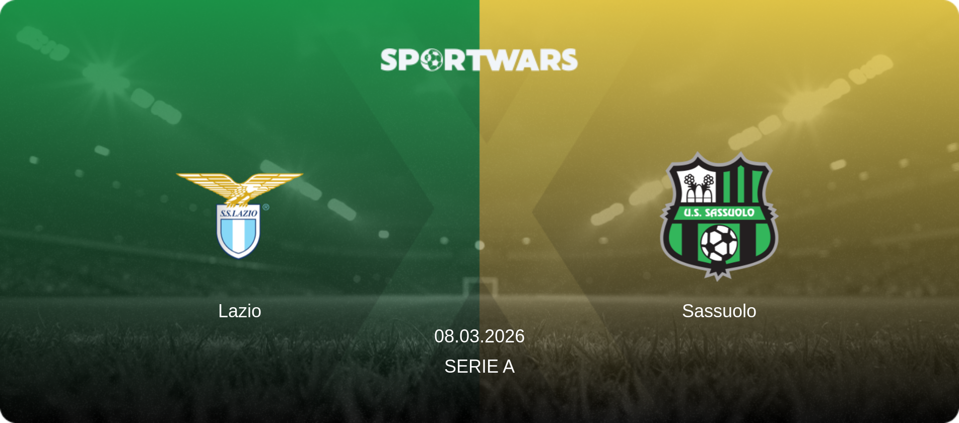 Lazio — Sassuolo, 08.03.2026 — Serie A (match preview)
