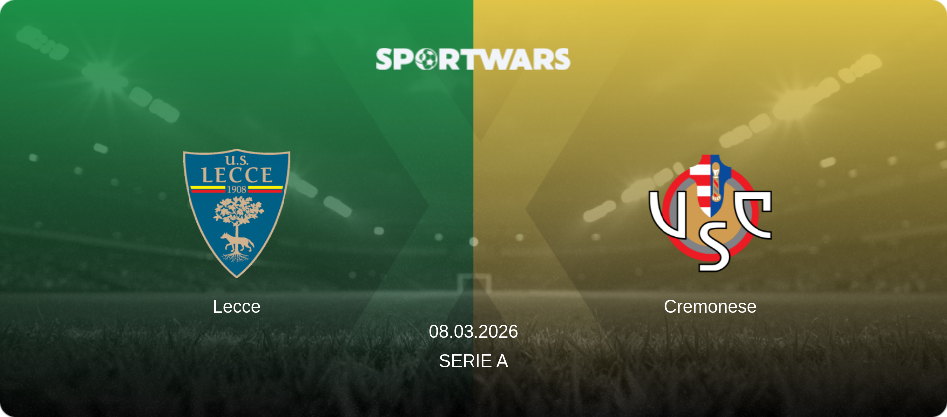Lecce — Cremonese, 08.03.2026 — Serie A (match preview)