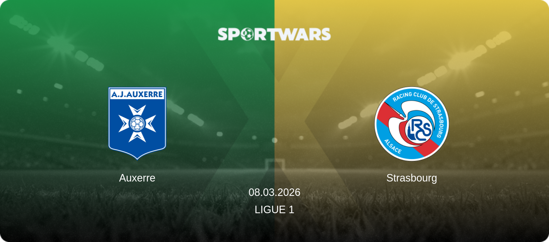Auxerre — Strasbourg, 08.03.2026 — Ligue 1 (match preview)